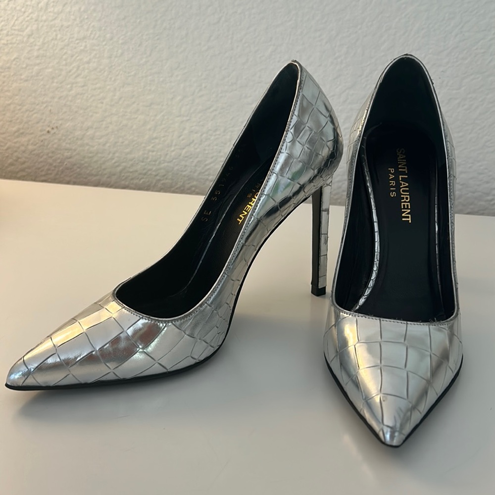 Saint Laurent stiletto.